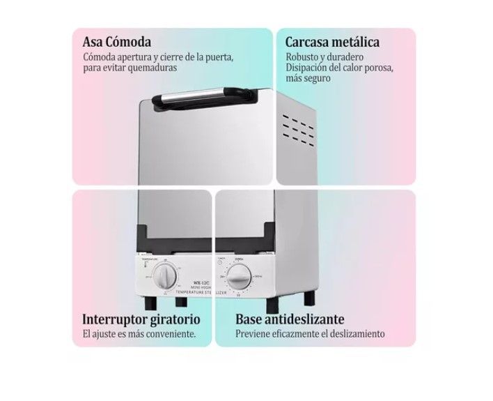 Esterilizador Alta Temperatura Para Herramientas De Spa 12l Agregar a favoritos-2