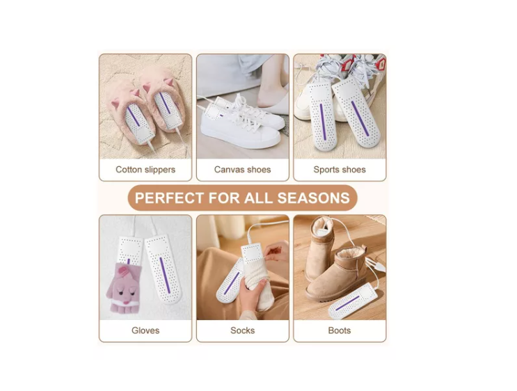 Secador De Zapatos Usb Con Esterilización Ultravioleta-5