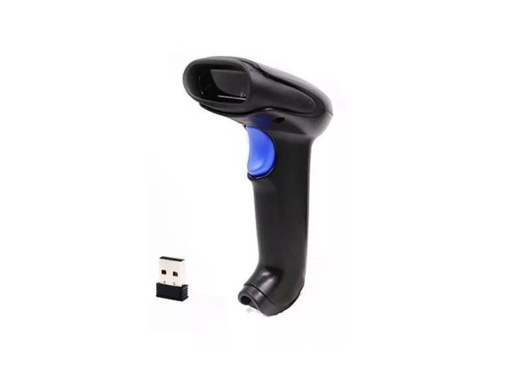 Lector Escáner De Código De Barras Inalámbrico 2.4g Pistola-3
