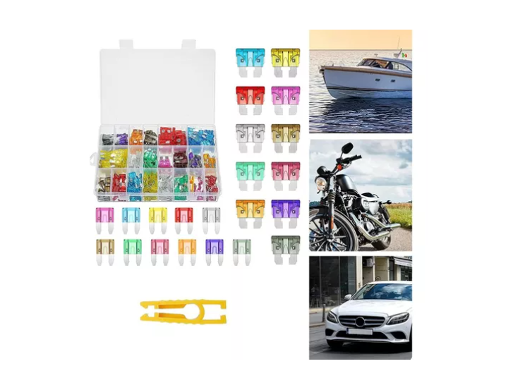 Kit Fusible 300 Unidades Eléctricos 12v Autos Moto-3