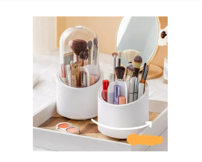 Organizador Para Brochas Y Lápices Cosméticos 360 Giratorio-3