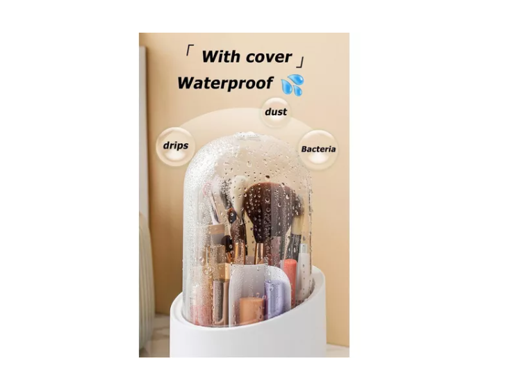 Organizador Para Brochas Y Lápices Cosméticos 360 Giratorio-4