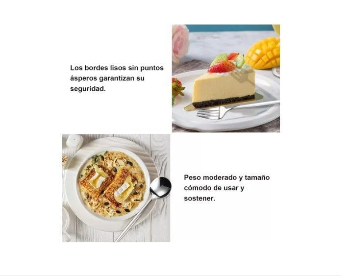 Juego De Cubiertos De 16 Piezas Acero Inoxidable-4
