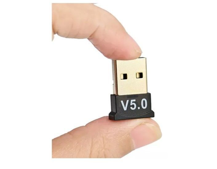 Adaptador Transmisor Receptor Bluetooth 5.0 Usb Notebook Pc-1
