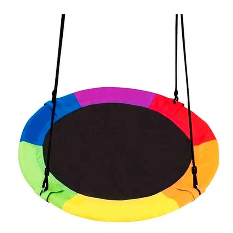 Columpio Mecedor Ovalado Multicolor-0