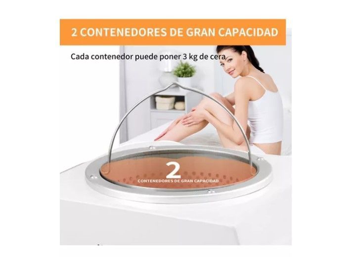 Olla De Cera Depilatoria Con Colador Y Filtro 6 Kilos-5