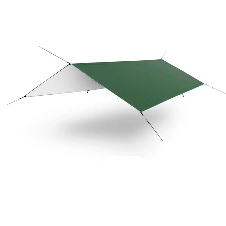 Lona Carpa Toldo Impermeable Uv Camping 3x3 Tarp Outdoor Verde