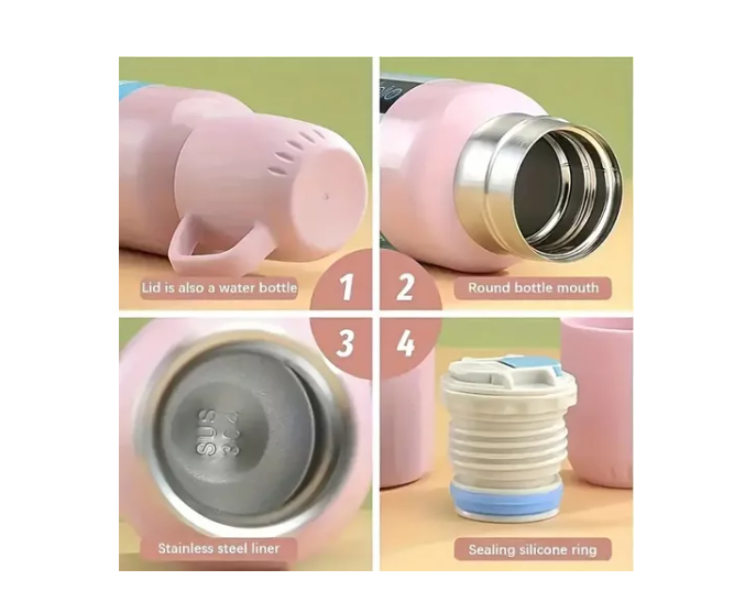 Termo Capacidad 700ml Térmico Para Bebidas Frías Y Caliente-3