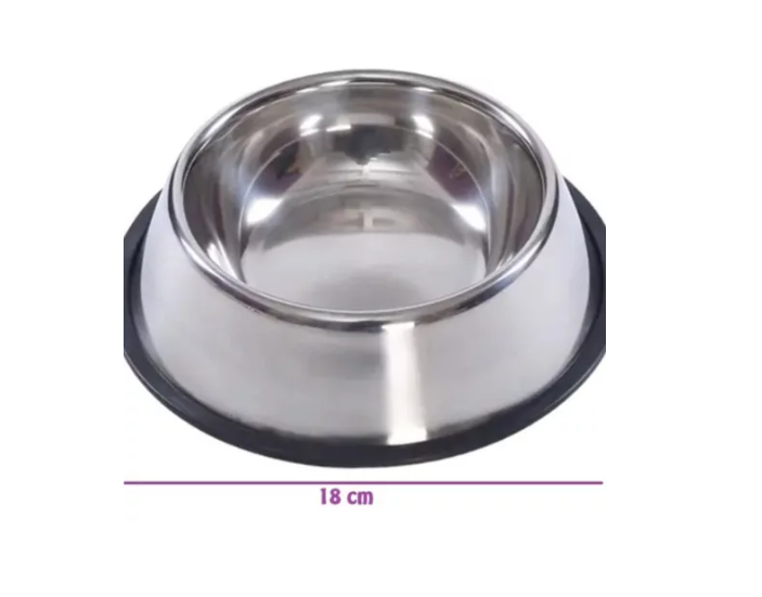 Comedero Perro Platos Para Perros Gatos Mascotas 18cm-1