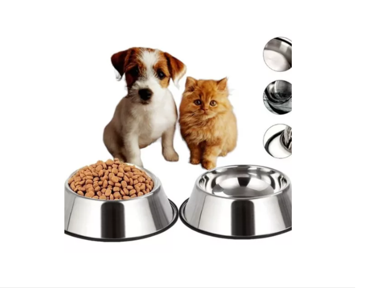 Comedero Perro Platos Para Perros Gatos Mascotas 18cm-6