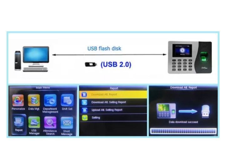 Control Horario Biométrico Huella Y Código Hasta2000 Huellas-4