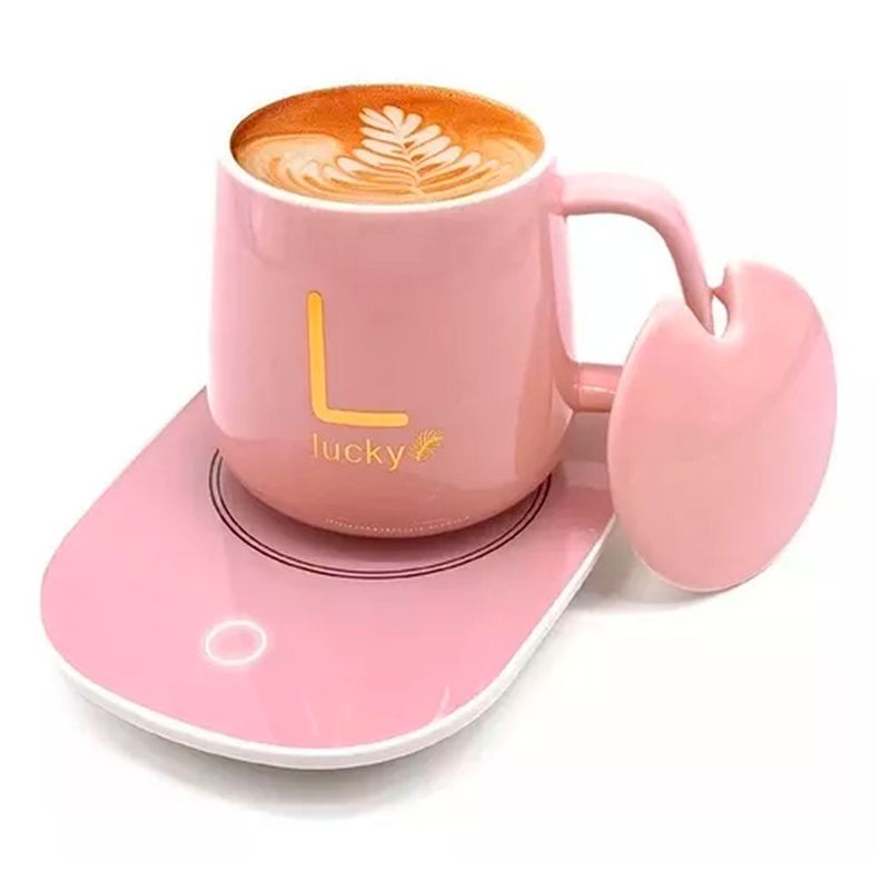 Taza Con Calentador Eléctrico Para Café Té Leche /usb