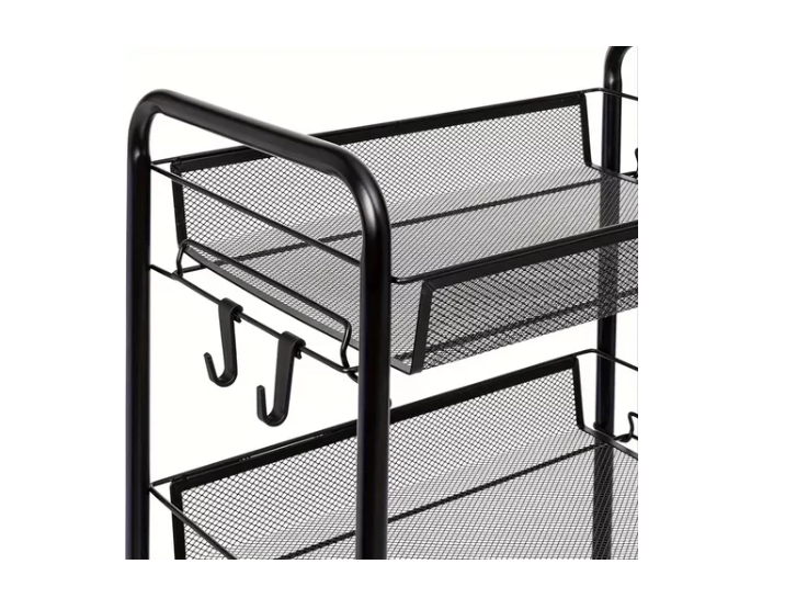 Carrito Carro Organizador Con Rueda Multiuso 4 Niveles-4