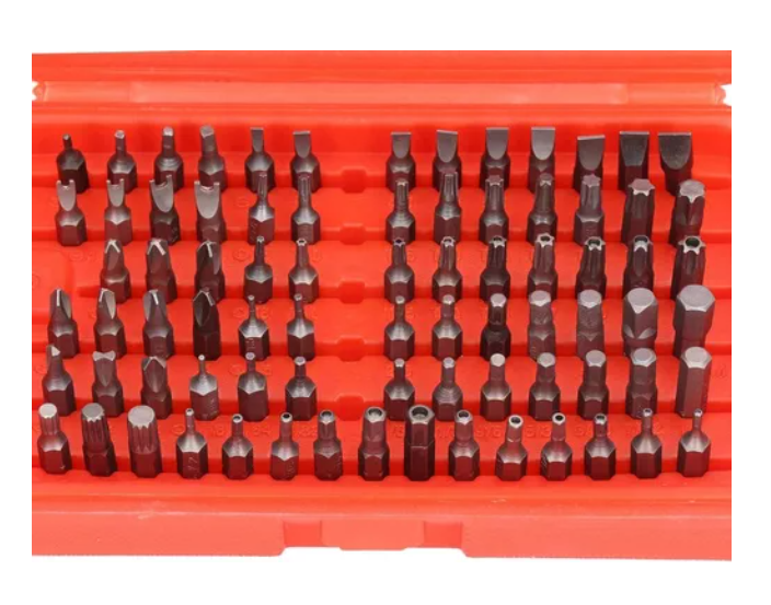 Juego De 100 Puntas De Destornillador De Seguridad-3