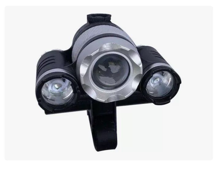 Luz Delantera Bicicleta T6 Led Recargable Dual-1