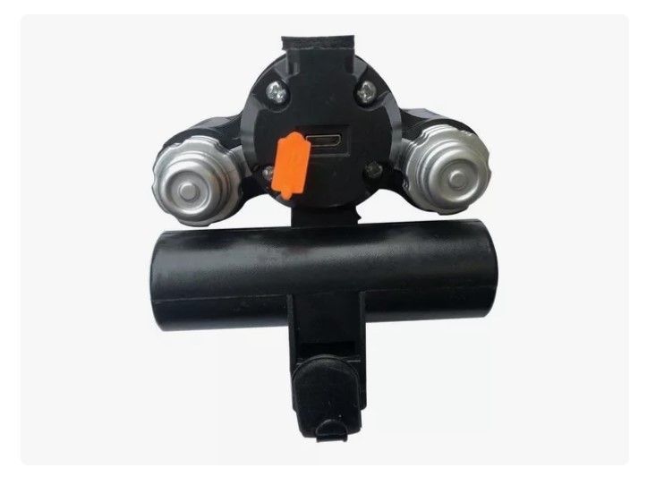 Luz Delantera Bicicleta T6 Led Recargable Dual-3
