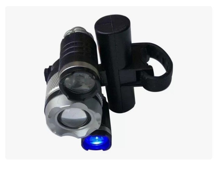 Luz Delantera Bicicleta T6 Led Recargable Dual-4