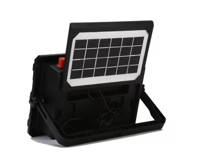 Proyector Reflector Led Con Panel Solar Desmontable 300w-1