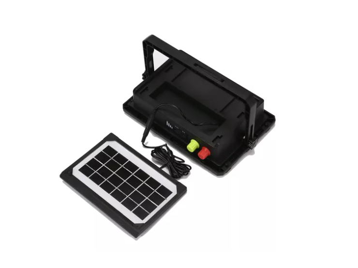 Proyector Reflector Led Con Panel Solar Desmontable 300w-2