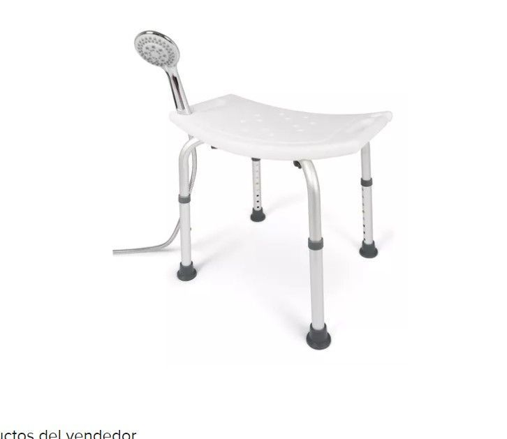 Silla Asiento De Ducha Seguridad Antideslizante Regulable-1