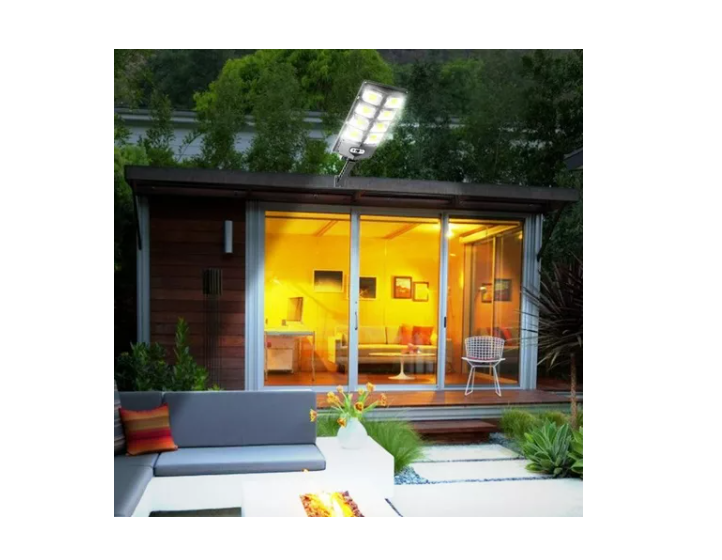 Foco Solar 200w Foco Potentes Sensor De Movimiento-6