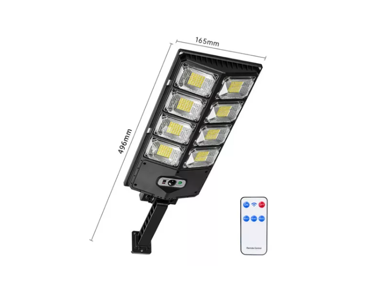 Foco Solar 200w Foco Potentes Sensor De Movimiento-5