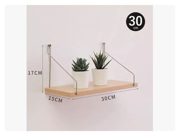Estantes Flotantes De Pared Para Dormitorio Cocina Baño 4pcs-4