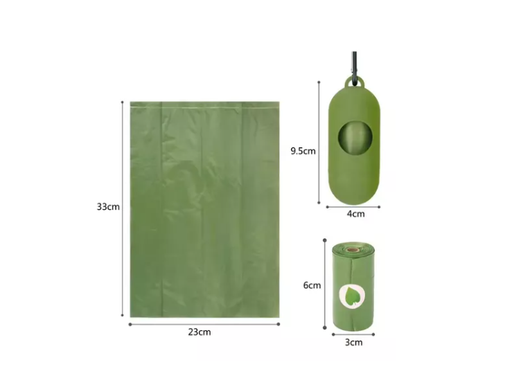 Bolsas Ecologica Desecho De Mascotas 16 Rollos De 15 Bolsas-1