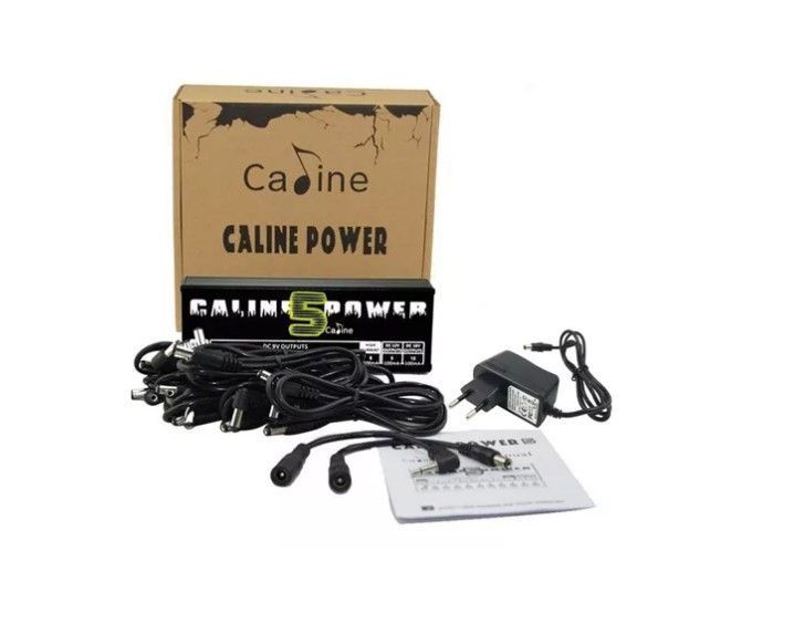 Fuente De Poder Para Pedales De Efecto Caline Cp-05-2