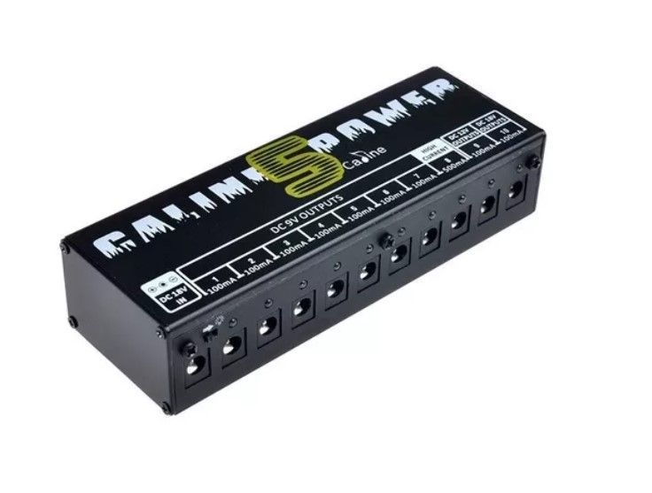 Fuente De Poder Para Pedales De Efecto Caline Cp-05-3
