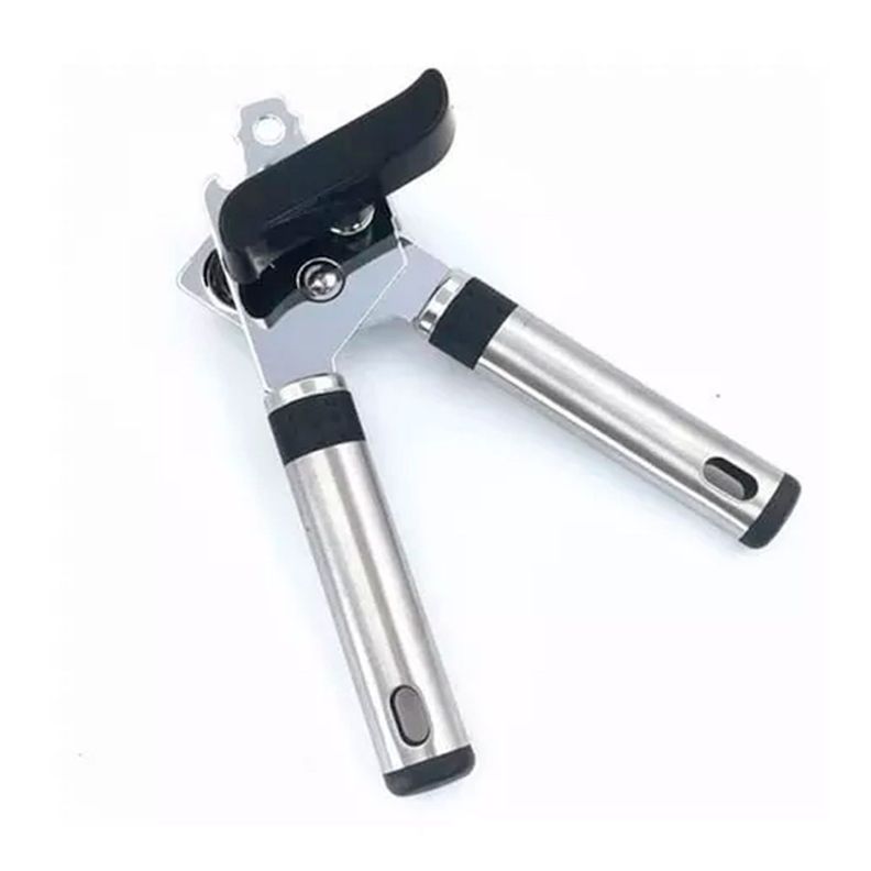 Abridor De Latas Abrelatas Manual Acero Inoxidable-0