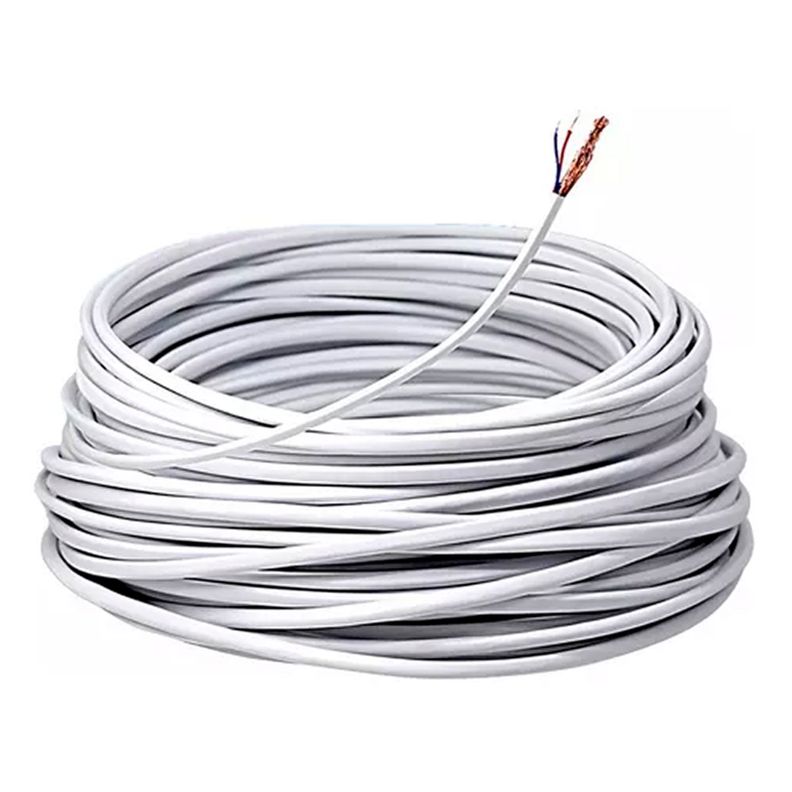 Cable Coaxial Video De Cobre 100 Metros Syv75-3+2c-0