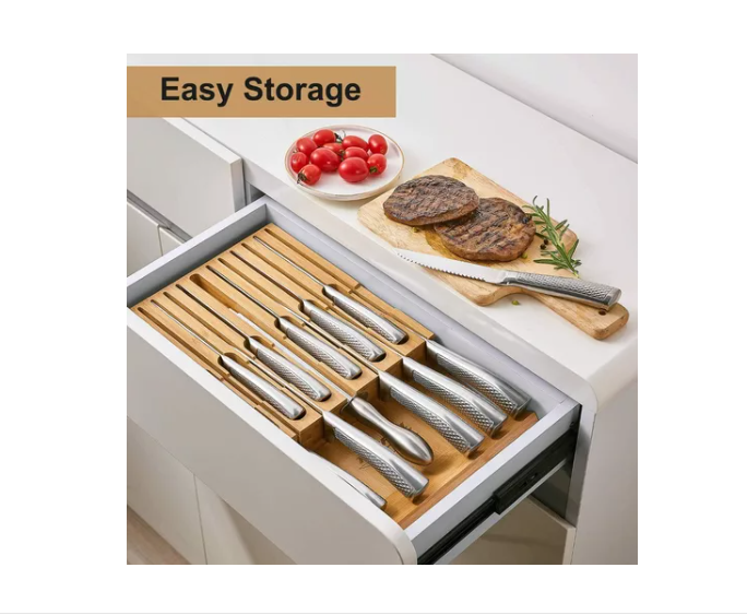 Set Cuchillos De Cocina Acero Inoxidable 14pcs-3