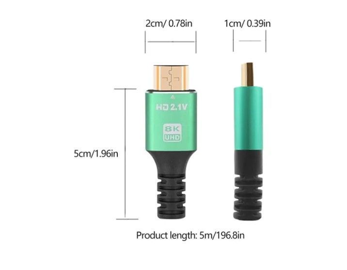 Cable Hdtv 8k 60hz/48gbps Hd2.1v De 5mts.-2