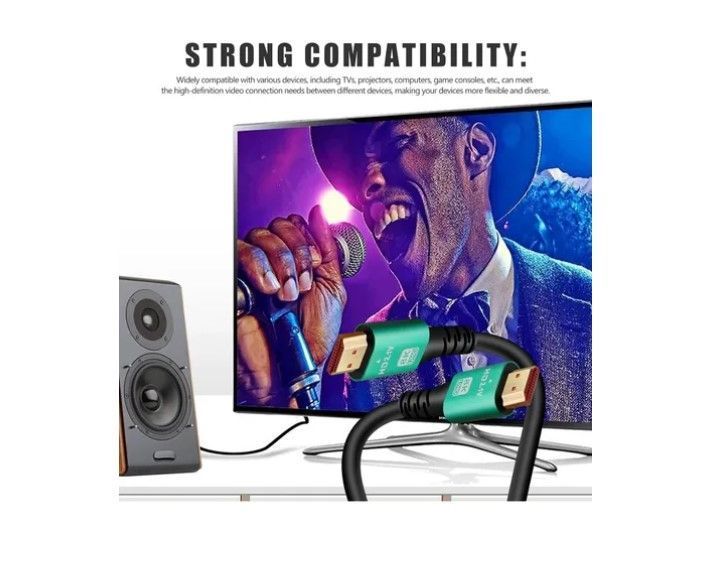 Cable Hdtv 8k 60hz/48gbps Hd2.1v De 5mts.-5
