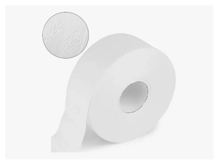 Papel Higiénico Industrial X 4 Rollos 800gramos Para Baño-0