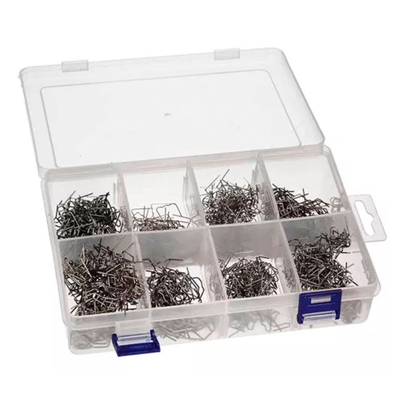 Kit De Grapas Para Soldadora Reparacion De Plasticos 800 Pcs-0