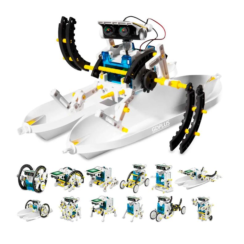 Robot Solar 13 En 1 Educativo Stem Robotica Didactico Ninos