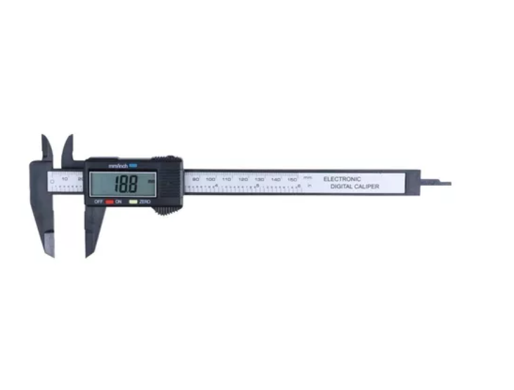 Pie De Metro Digital Calibrador De Fibra Carbono-1