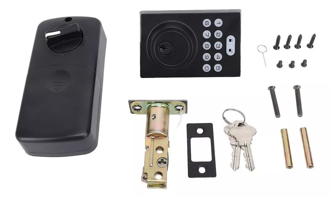 Cerradura Inteligente Para Puerta De Entrada Con Teclado-1