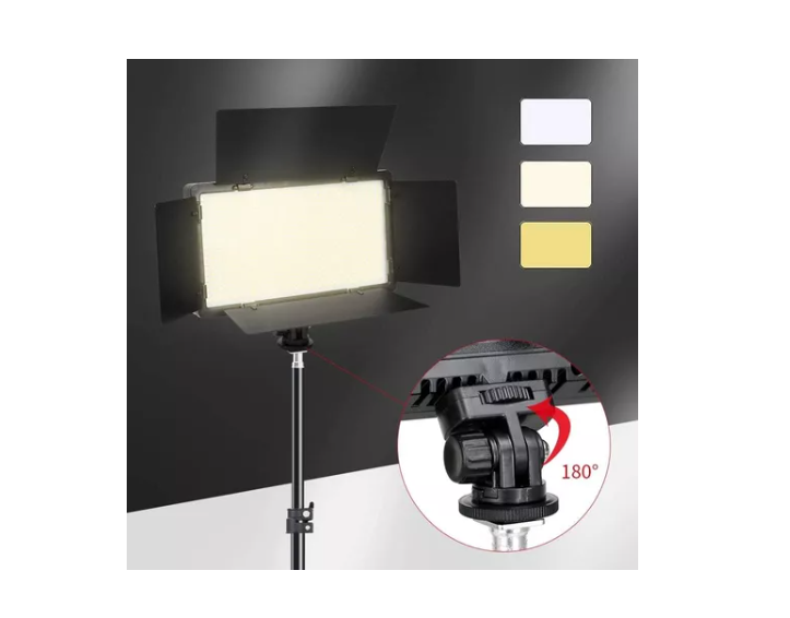 Lampara Fotografica Profesional 600 Led Bicolor 3200-6500k-3