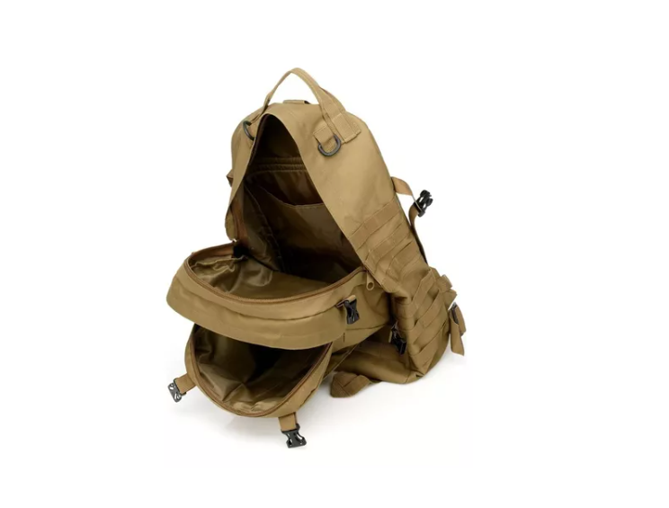 Mochila Táctica Militar Desmontable 50 Litros 3 Piezas-2