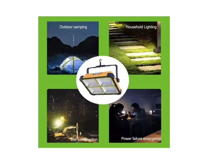Reflector Luz Solar Portátil Led Luz Emergencia 12000ah-5