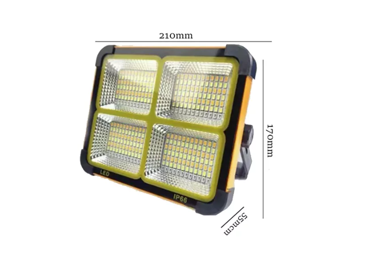 Reflector Luz Solar Portátil Led Luz Emergencia 12000ah-6