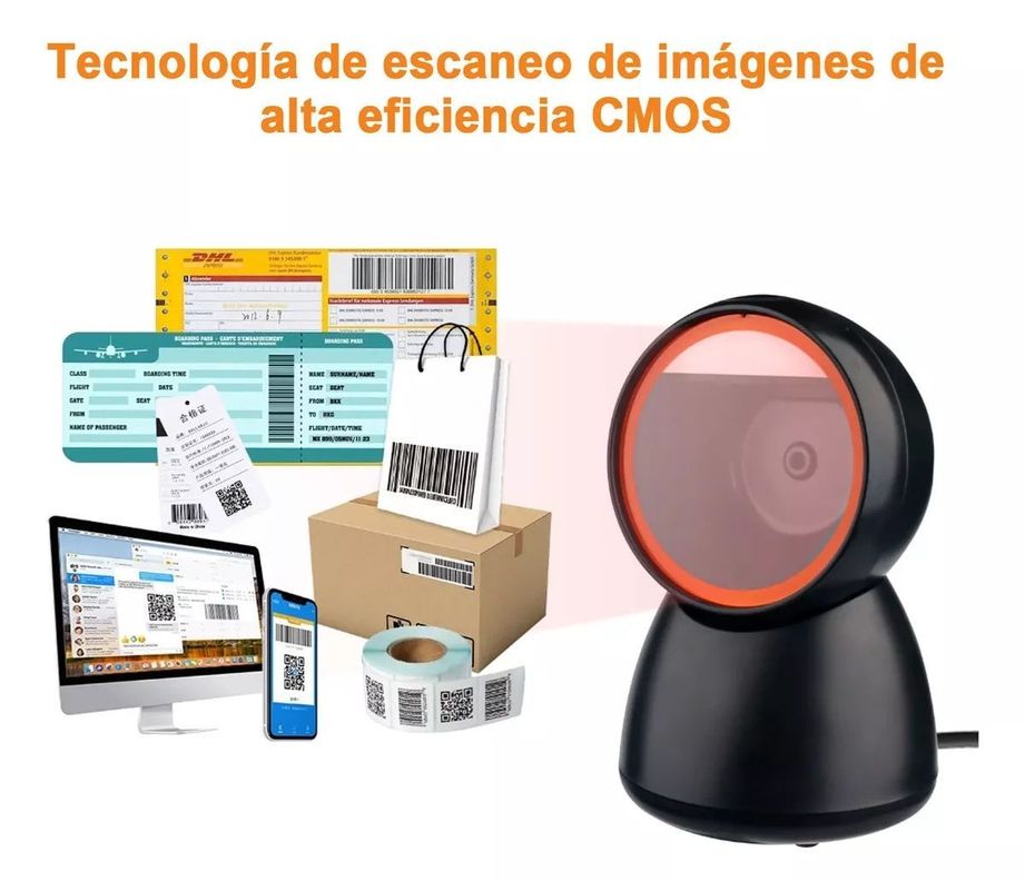 Scanner Lector Código De Barras 1d 2d Escritorio Usb Laser-2