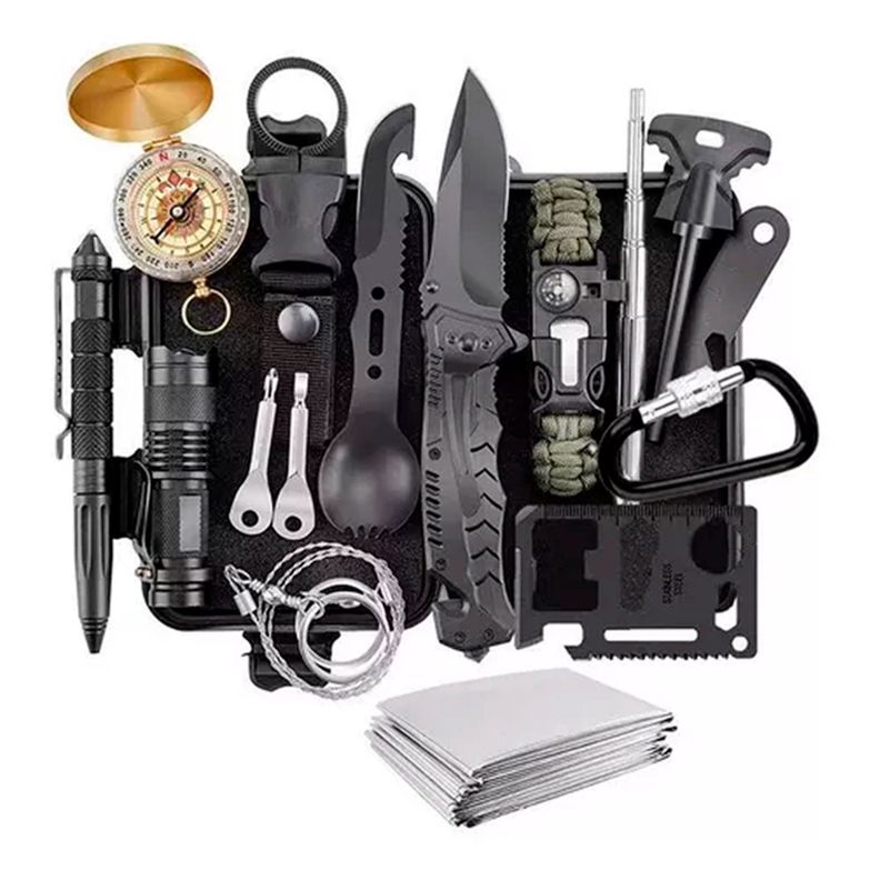 Kit Herramientas De Supervivencia Camping-0