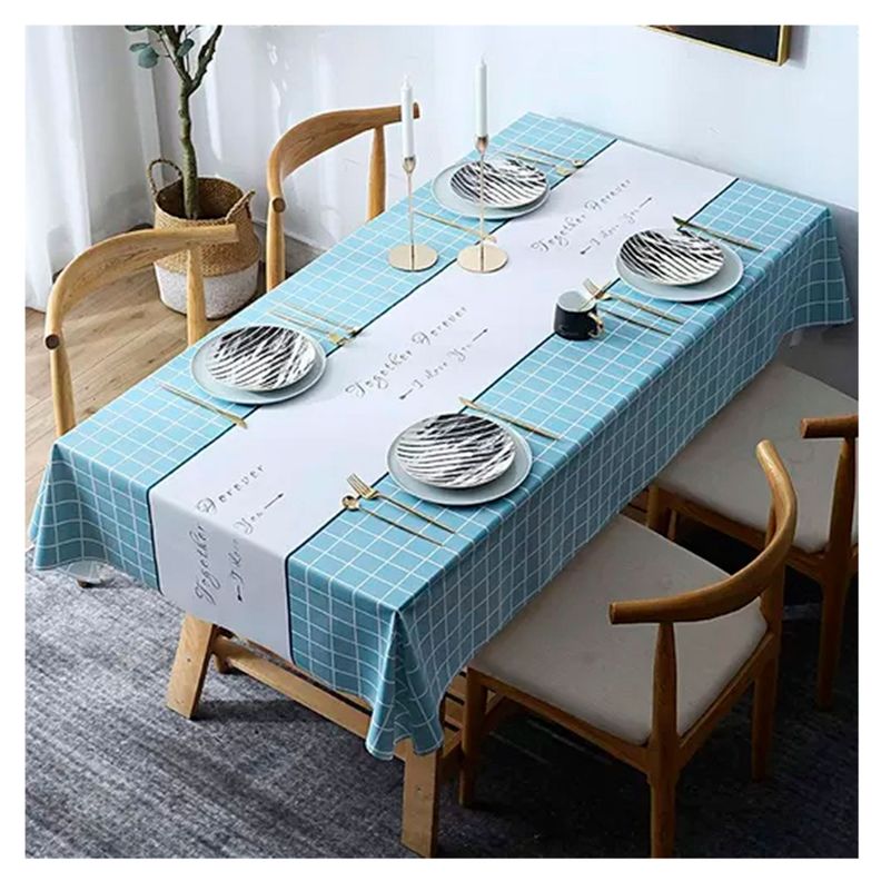 Mantel Impermeable Diseño Rectangular 140x220cm-0