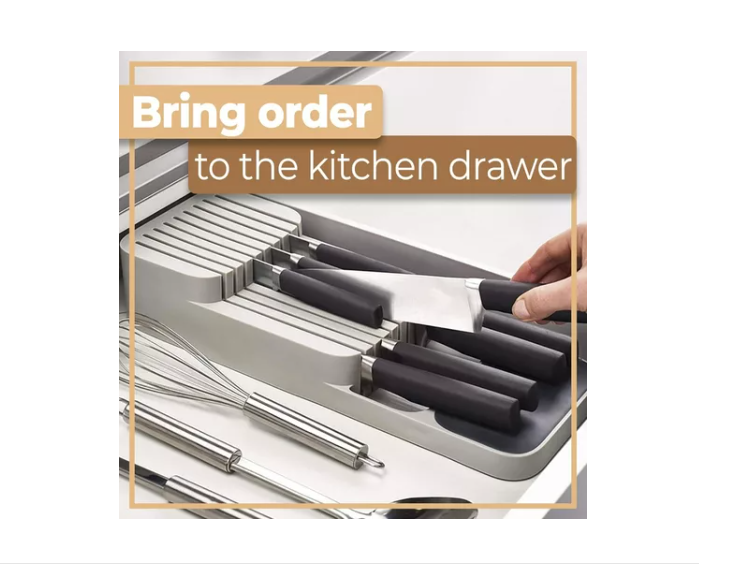 Soporte Organizador De Cuchillos Para Cajón De Cocina-3