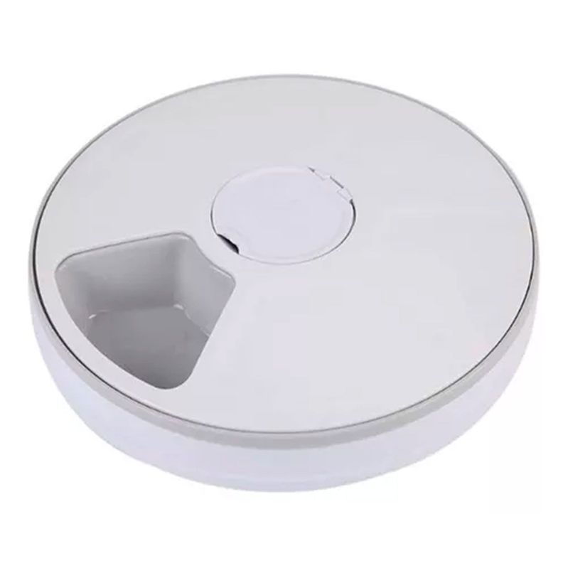 Dispensador De Alimento Automático Para Perros Gatos-0