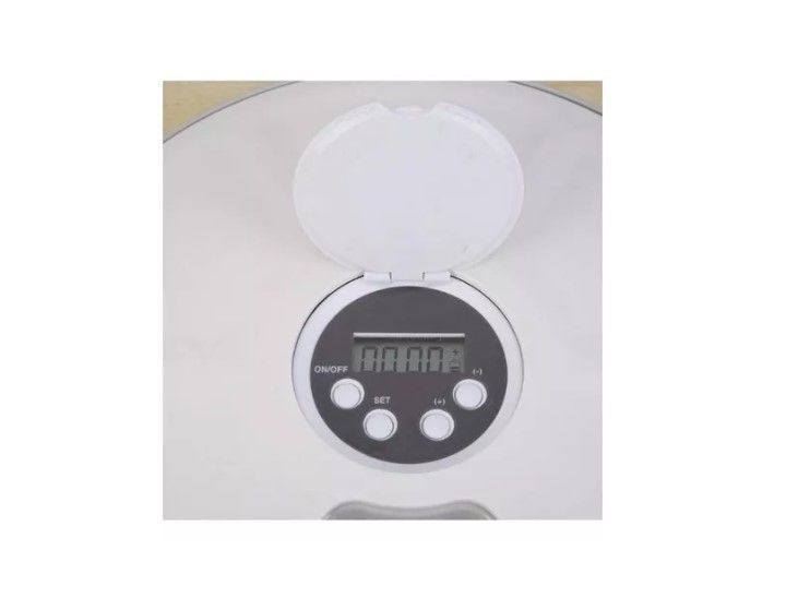 Dispensador De Alimento Automático Para Perros Gatos-2